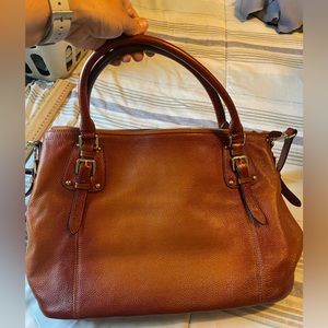 Kattee leather tote nwot
